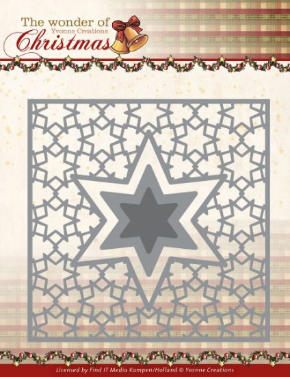 Picture of Find It Trading Yvonne Creations Die-Stars Frame, Wonder Of Christmas