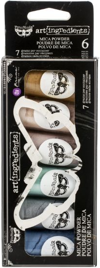 Picture of Finnabair Art Ingredients Mica Powder Set 7g 6/Pkg Serenity