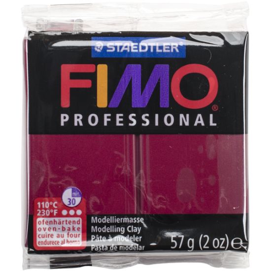 Picture of Fimo Professional Soft Polymer Clay 2oz Bordeaux