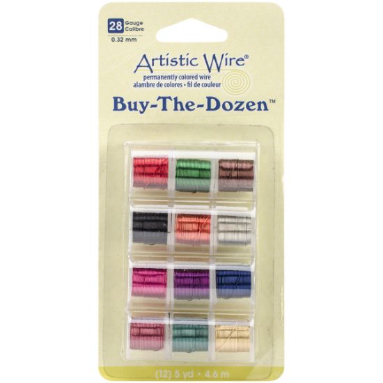 Picture of Artistic Wire Buy-The-Dozen 3yd 12/Pkg 28 Gauge