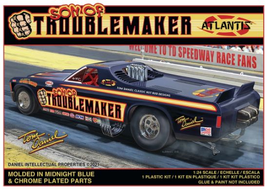 Picture of Atlantis Plastic Model Kit-Son Of Troublemaker Chevy El Camino