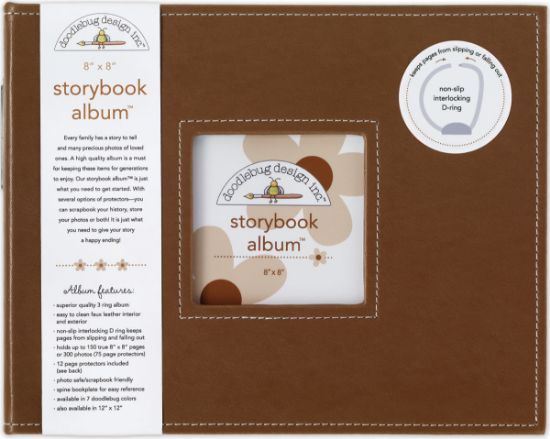 Picture of Doodlebug Storybook Album 8"X8" Bon Bon
