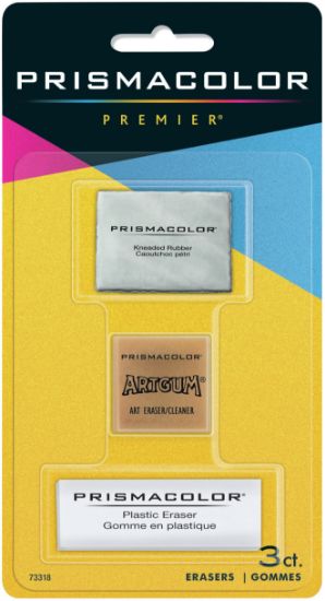 Picture of Design Art Erasers 3/Pkg 