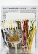 Picture of Design Works Counted Cross Stitch Kit 14"X20" Route 66 Christmas (14 Count)