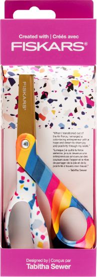 Picture of Fiskars Created With Fiskars Designer Scissors 8"-Sew Bold By Tabitha Sewer