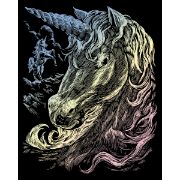 Picture of Holographic Foil Engraving Art Kit 8"X10" Unicorns