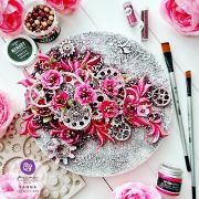 Picture of Finnabair Art Alchemy Acrylic Paint 1.7 Fluid Ounces Metallique Wild Fuchsia