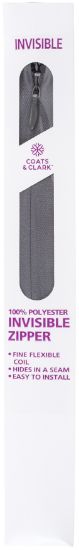Picture of Coats Invisible Zipper 7" To 9"-Slate