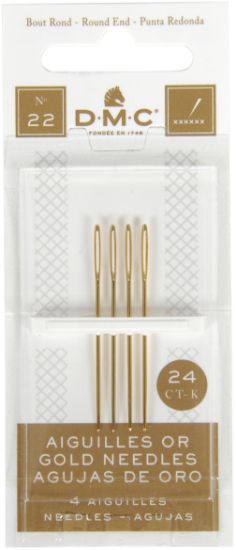 Picture of Gold Tapestry Hand Needles Size 22 4/Pkg