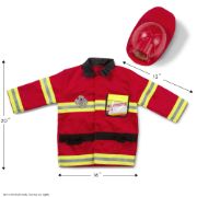 Picture of Fire Chief Role Play Costume Set 