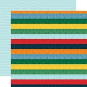 Picture of First Day Of School Double-Sided Cardstock 12"X12"-Ruler Rainbow