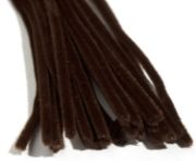 Picture of Chenille Stems 6mmx12" 25/Pkg Brown