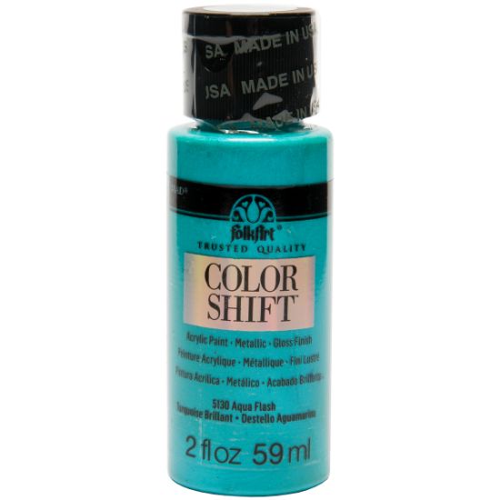 Picture of FolkArt Color Shift 2oz Aqua Flash
