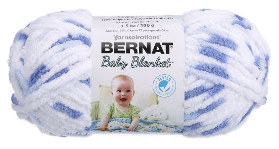 Picture of Baby Blanket Yarn Little Denim Print