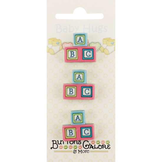 Picture of Baby Hugs Buttons Baby Blocks