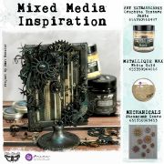 Picture of Finnabair Art Alchemy Metallique Wax .68 Fluid Ounce White Gold