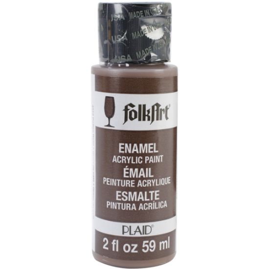 Picture of FolkArt Enamel Paint 2oz Coffee Bean