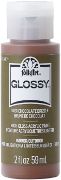 Picture of FolkArt Glossy Paint 2oz Chocolate Drizzle