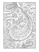 Picture of Dover Publications Paisley Designs Coloring Book