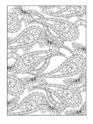 Picture of Dover Publications Paisley Designs Coloring Book