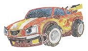 Picture of Diamond Dotz Diamond Art Box Kit 8.6"X8.6"-Hot Rod