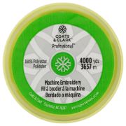 Picture of Coats Professional Machine Embroidery Thread 4000yd-White