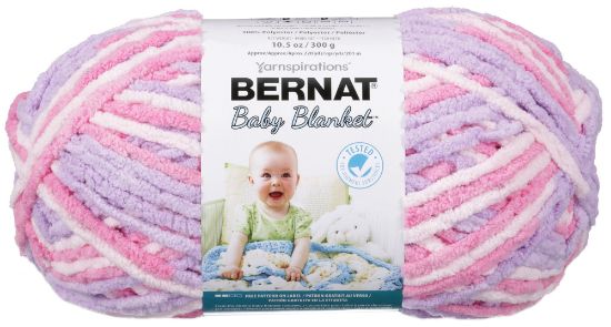 Picture of Baby Blanket Big Ball Yarn Pretty Girl