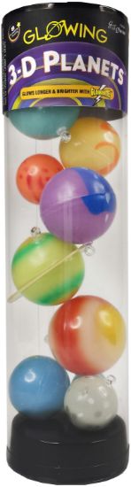 Picture of 3-D Planets In Tube  