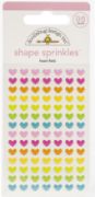 Picture of Doodlebug Sprinkles Adhesive Enamel Shapes Heart-Fetti, Hey Cupcake