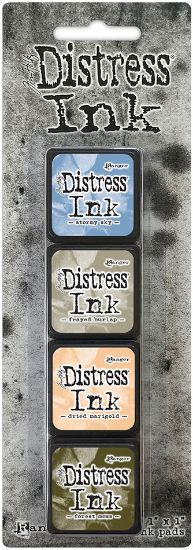 Picture of Distress Mini Ink Pads 4/Pkg Kit 9