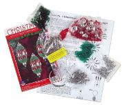 Picture of Design Works Beaded Ornament Kit 4.5"X2" Set of 4-Christmas Lanterns