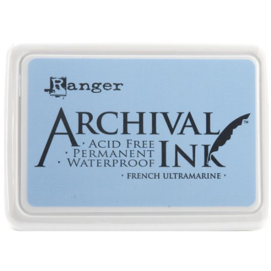 Picture of Archival Ink Pad #0 French Ultramarine