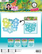 Picture of Art By Marlene Back To Nature 7.87"X7.87" Stencil-Nr. 86, Hibiscus Love