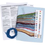 Picture of Dimensions Counted Cross Stitch Kit 11"X14"-Outdoor Adventure (14 Count)