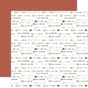 Picture of Dream Big Little Boy Double-Sided Cardstock 12"X12"-Adventurous Arrows