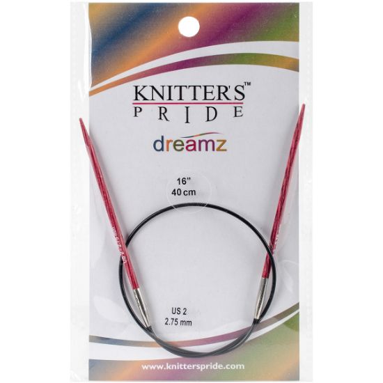 Picture of Dreamz Fixed Circular Needles 16" Size 2/2.75mm