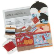 Picture of Dimensions Felt Applique Kit 2.75"X4" 3/Pkg-Christmas Hugs Gift Card Holder