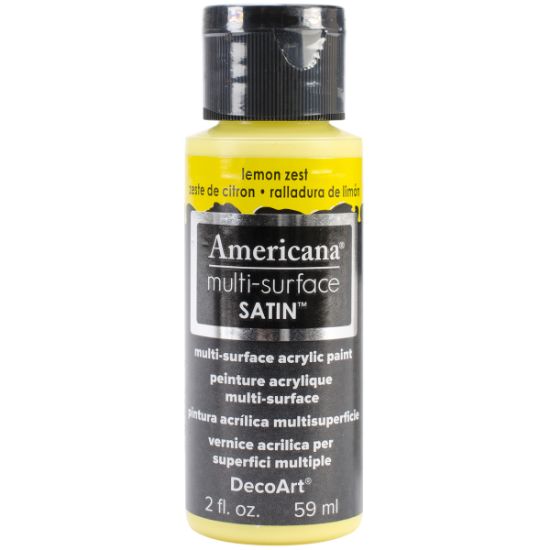 Picture of Americana Multi-Surface Satin Acrylic Paint 2oz Lemon Zest
