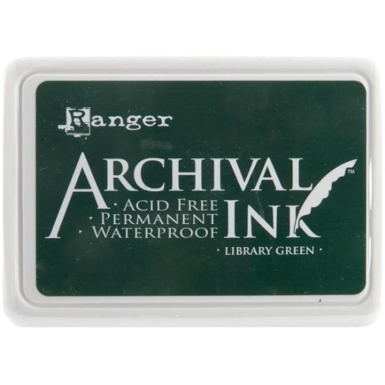Picture of Archival Ink Pad #0 Library Green