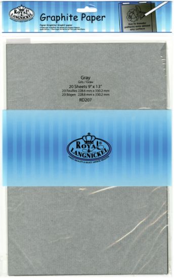 Picture of Grey Transfer Paper 9"X13" 20/Pkg
