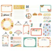 Picture of Boho Sunshine Bits & Pieces Die-Cuts 27/Pkg-Journal