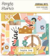 Picture of Boho Sunshine Bits & Pieces Die-Cuts 27/Pkg-Journal