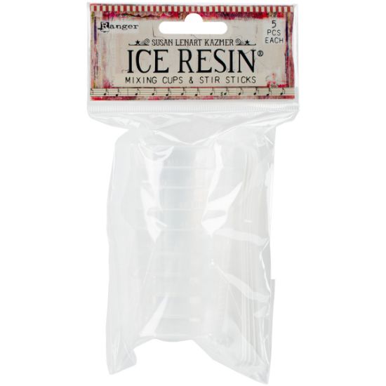 Picture of Ice Resin Mixing Cups & Stir Sticks 5/Pkg  