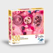 Picture of Brain Tree Jigsaw Puzzle 500/Pkg 19.5"X14.5"-Pink Table