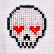 Picture of Diamond Dotz Diamond Embroidery Facet Art Kit 4.75"X4.75" Sugar Skull