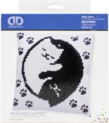 Picture of Diamond Dotz Diamond Embroidery Mini Pillows 7"X7" Kitty Glow