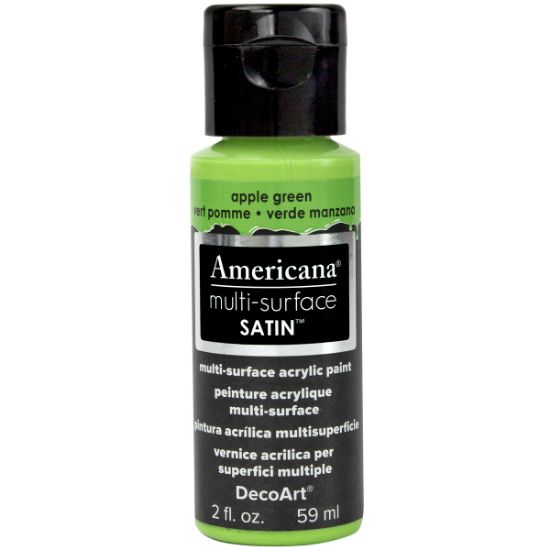 Picture of Americana Multi-Surface Satin Acrylic Paint 2oz Apple Green