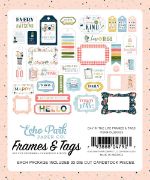 Picture of Echo Park Cardstock Ephemera 33/Pkg-Frames & Tags, Day In The Life