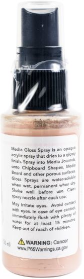 Picture of Dina Wakley Media Gloss Sprays 2oz Apricot