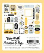 Picture of Echo Park Cardstock Ephemera 33/Pkg-Frames & Tags, Bee Happy